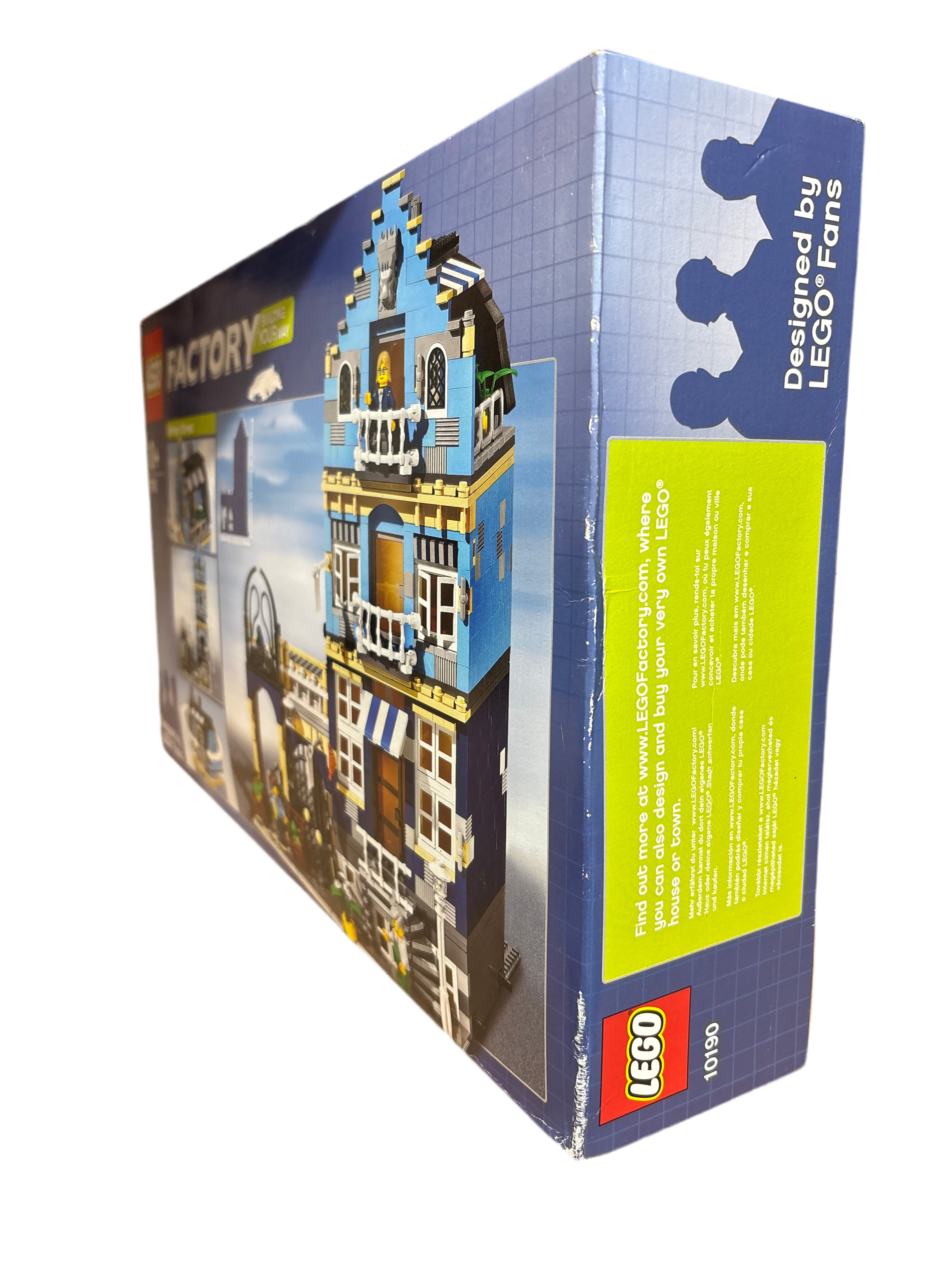 LEGO Modular Buiding Factory Market Street 10190