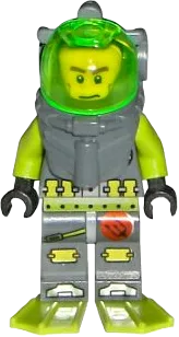 LEGO MINIFIG Atlantis Axel atl016