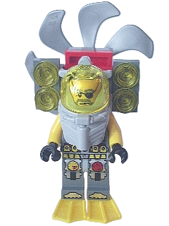 LEGO MINIFIG Atlantis Ace Speedman atl024