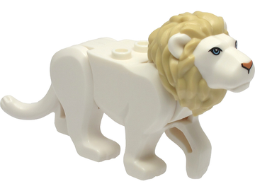 LEGO ANIMAL White Lion bb0787c04pb01