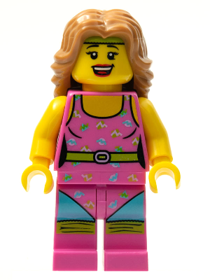 LEGO MINIFIG Minifigure Series Fitness Instructor col074