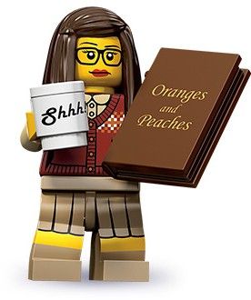 LEGO MINIFIG Librarian, Series 10 col10-1