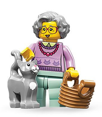 LEGO MINIFIG Grandma, Series 11 col11-14