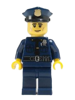 LEGO MINIFIG Minifigure Series Policeman col134