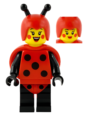 LEGO MINIFIG Minifigure Series Ladybug Girl col377