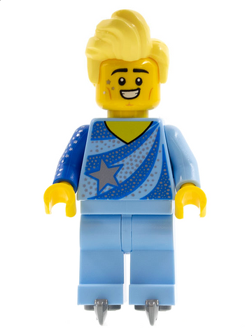 LEGO MINIFIG Minifigure Series Figure Skating Champion col391