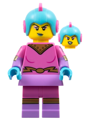 LEGO MINIFIG Minifigure Series Retro Space Heroine col439