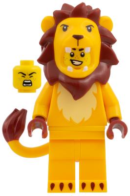 LEGO MINIFIG Minifigure Series Lion Costume Fan col471