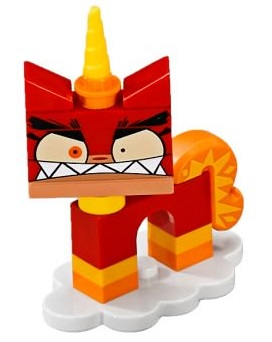 LEGO MINIFIG Angry Unikitty, Unikitty!, Series 1 coluni1-2