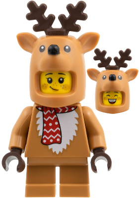 LEGO MINIFIG City Reindeer Costume Girl cty1932