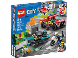 LEGO City Fire Rescue & Police Chase 60319