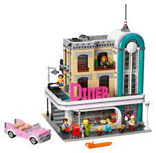 PRE-LOVED LEGO Creator Expert Modular Building Downtown Diner 10260