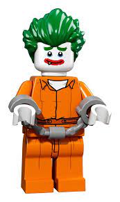 LEGO MINIFIG Arkham Asylum Joker, The LEGO Batman Movie, Series 1 coltlbm-8