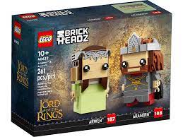 LEGO BrickHeadz The Lord of the Rings Aragorn and Arwen 40632