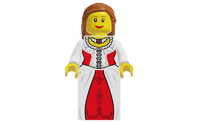 LEGO MINIFIG Castle Lion Princess cas442