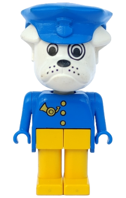 LEGO MINIFIG Fabuland Fabuland Boris Bulldog fab2j