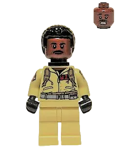 LEGO MINIFIG Ghostbusters Dr. Winston Zeddemore (No Proton Pack) gb014b