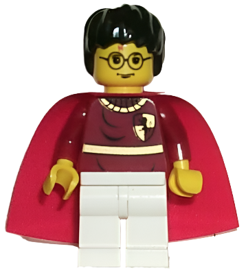 LEGO MINIFIG Harry Potter, Dark Red Quidditch Uniform hp019