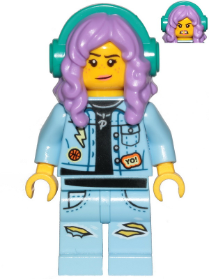 LEGO MINIFIG Hidden Side Parker L. Jackson hs053