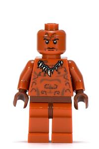 LEGO MINIFIG Indiana Jones Ugha Warrior iaj016