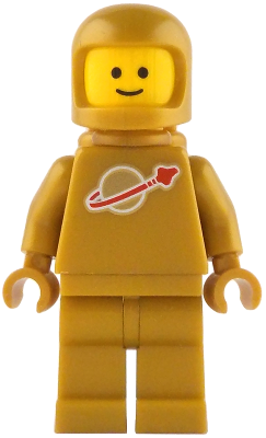 LEGO MINIFIG Ideas Classic Space Pearl Gold idea230