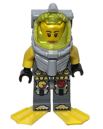 LEGO MINIFIG Atlantis Samantha Rhodes atl022