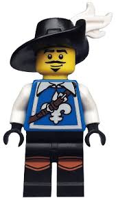 LEGO MINIFIG Musketeer, Series 4 col051