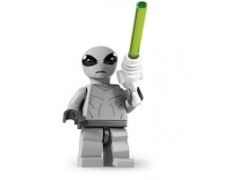 LEGO MINIFIG Classic Alien, Series 6 col06-1