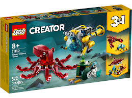 LEGO Creator 3 in 1 Sunken Treasure Mission 31130