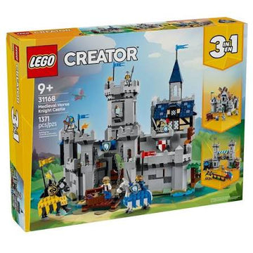 LEGO Creator 3 in 1 Medieval Horse Knight Castle 31168