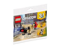 LEGO POLYBAG Creator 3 in 1 Cute Pug 30542