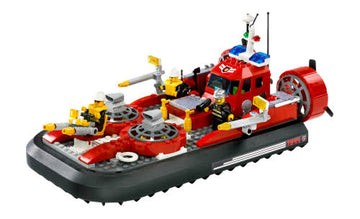 PRE-LOVED LEGO City Fire Hovercraft 7944 (No Box)