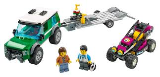 PRE-LOVED LEGO City Race Buggy Transporter 60288 (No Box)