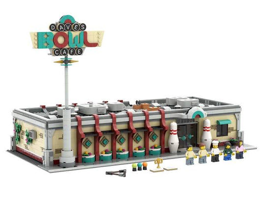 LEGO BRICKLINK Designer Program Retro Bowling Alley 910013