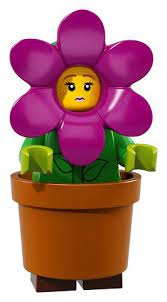 LEGO MINIFIG Flowerpot Girl, Series 18 col18-14