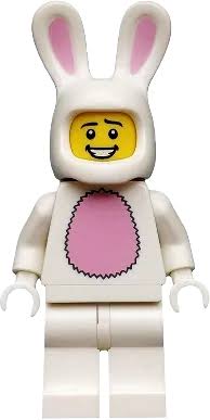 LEGO MINIFIG Minifigure Series Bunny Suit Guy col099
