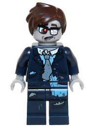 LEGO MINIFIG Zombie Businessman, Series 14 col223
