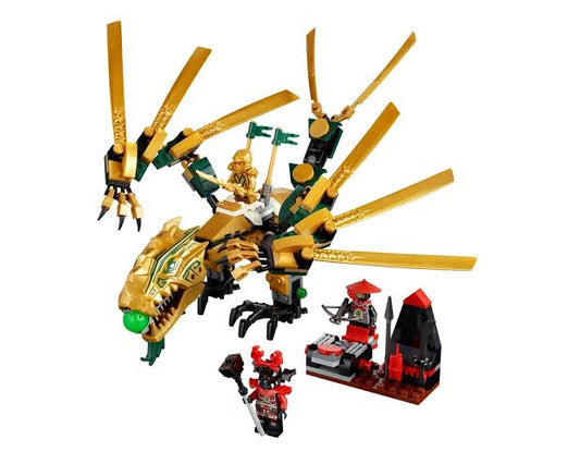 PRE-LOVED LEGO Ninjago The Final Battle The Golden Dragon 70503