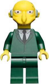 LEGO MINIFIG Mr. Burns, The Simpsons, Series 1 sim022