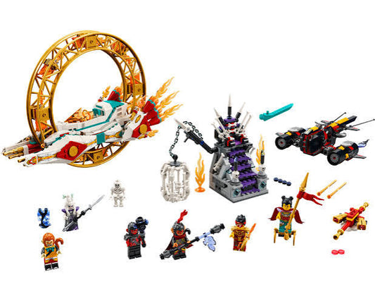 LEGO Monkie Kid Season 3 Nezha's Fire Ring 80034 (Open Box)