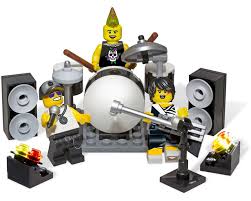 LEGO Minifigure Series Multi-pack Rock Band Minifigure Accessory Set 850486
