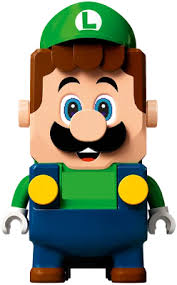 LEGO MINIFIG Super Mario Luigi mar0062