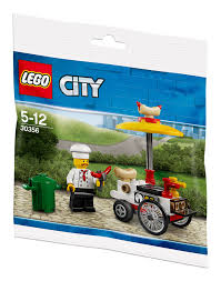 LEGO POLYBAG City Hot Dog Stand 30356