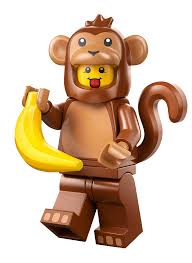 LEGO MINIFIG Monkey Costume Fan, Series 28 col28-4