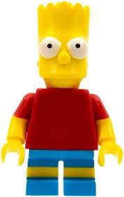 LEGO MINIFIG The Simpsons Bart Simpson sim026