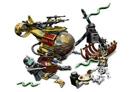 PRE-LOVED LEGO Aqua Raiders The Shipwreck 7776 (No Box)