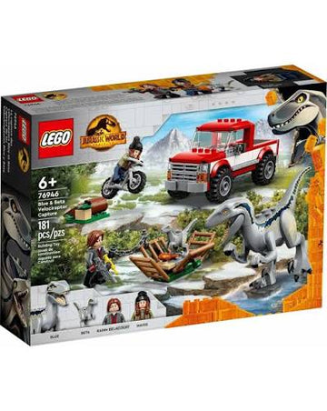 LEGO Jurassic World Blue & Beta Velociraptor Capture 76946