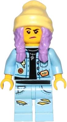 LEGO MINIFIG Hidden Side Parker L. Jackson hs011