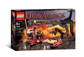 PRE-LOVED LEGO Dino Attack Urban Avenger vs. Raptor 7474