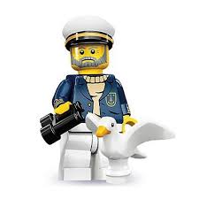 LEGO MINIFIG Sea Captain, Series 10 col10-10